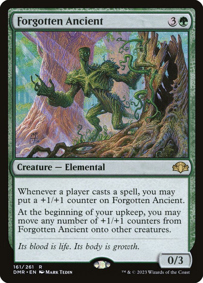 Forgotten Ancient card front