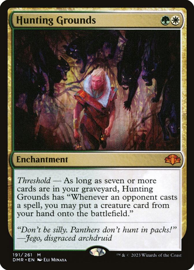 Hunting Grounds card front