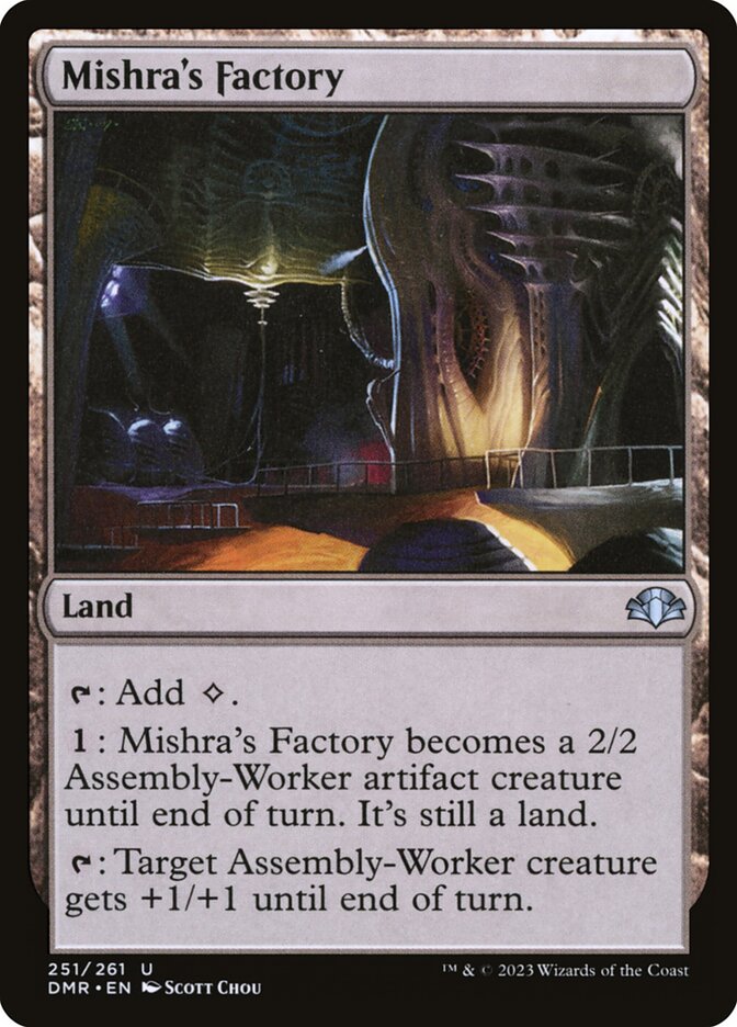 Mishra's Factory card front