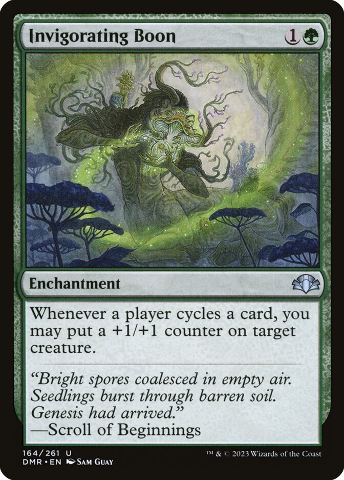 Invigorating Boon card front