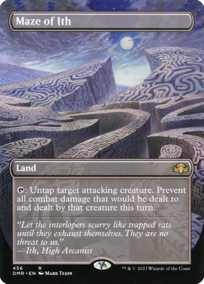Maze of Ith card front
