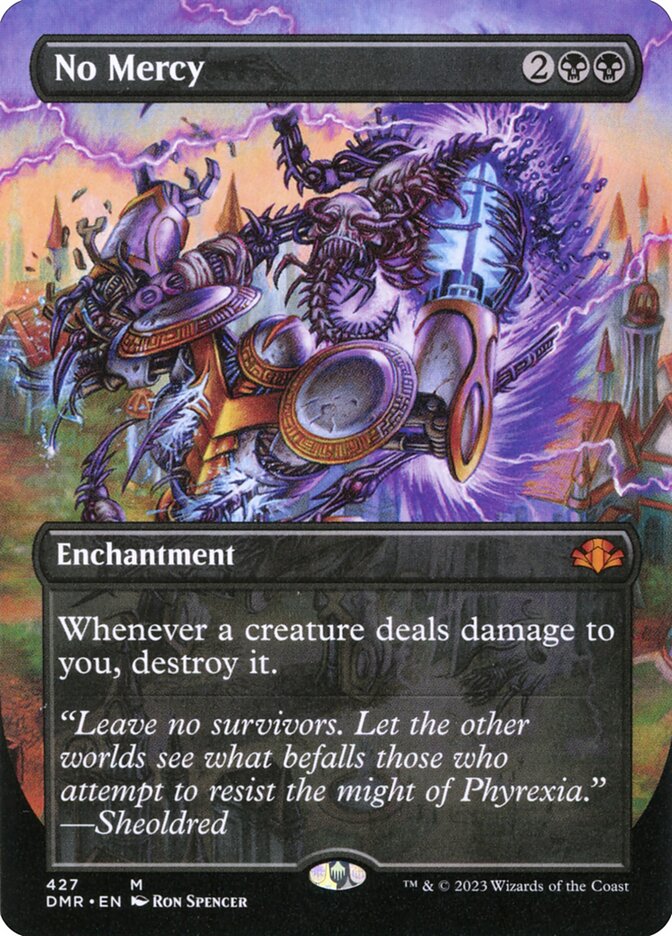 No Mercy card front
