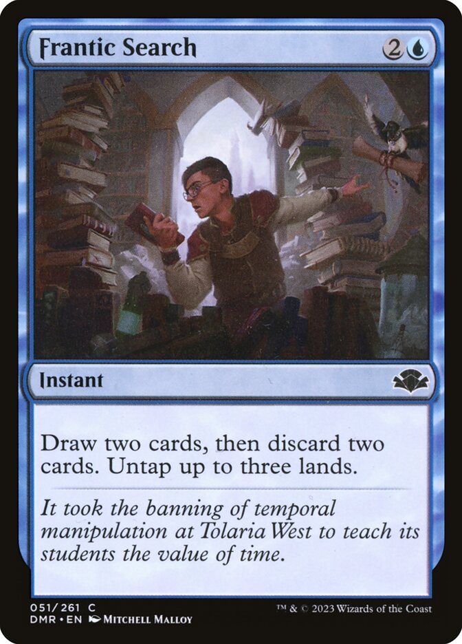 Frantic Search card front