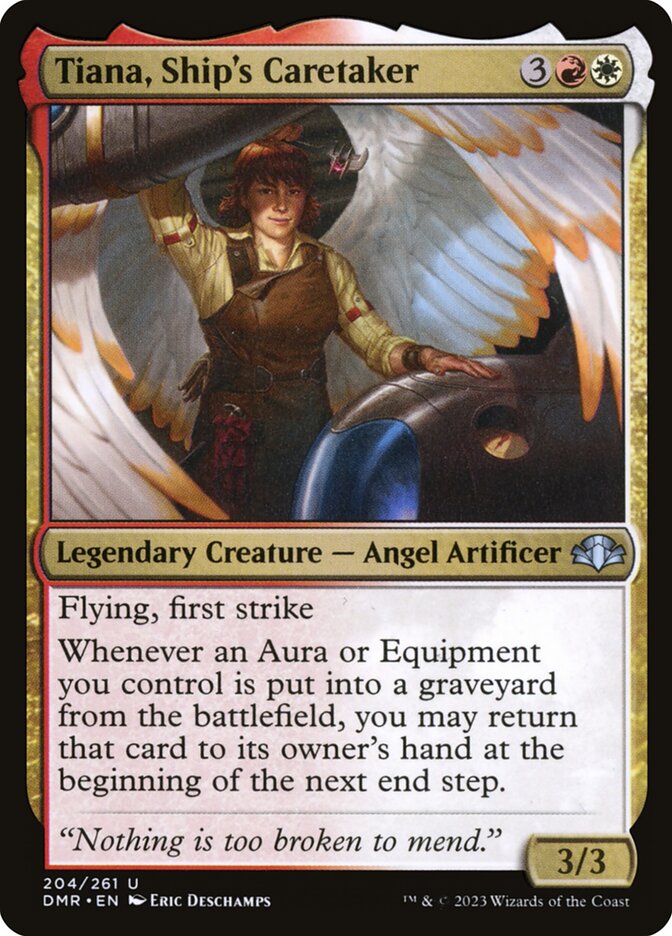 Tiana, Ship's Caretaker card front