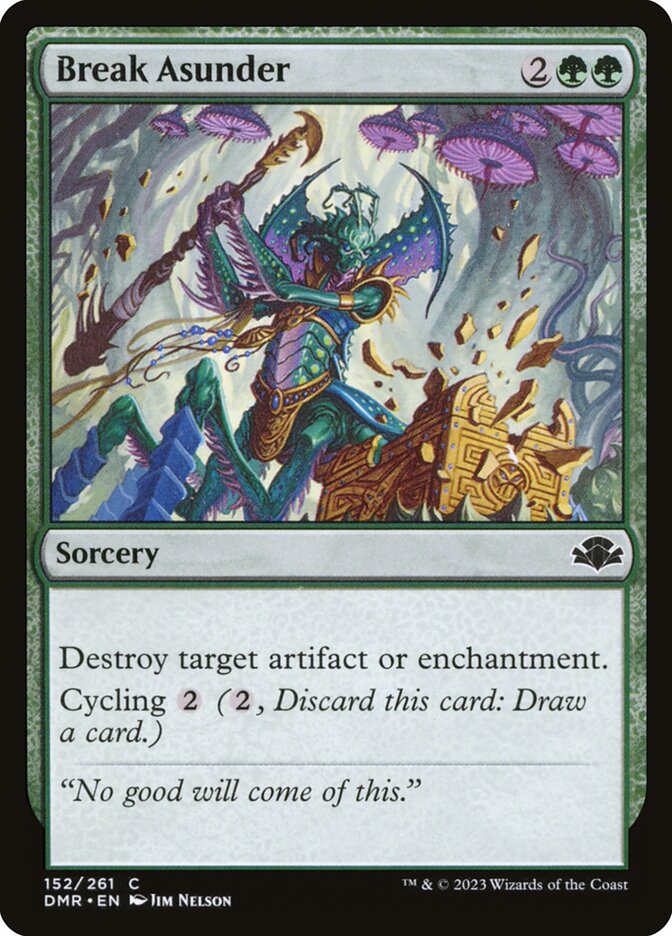 Break Asunder card front