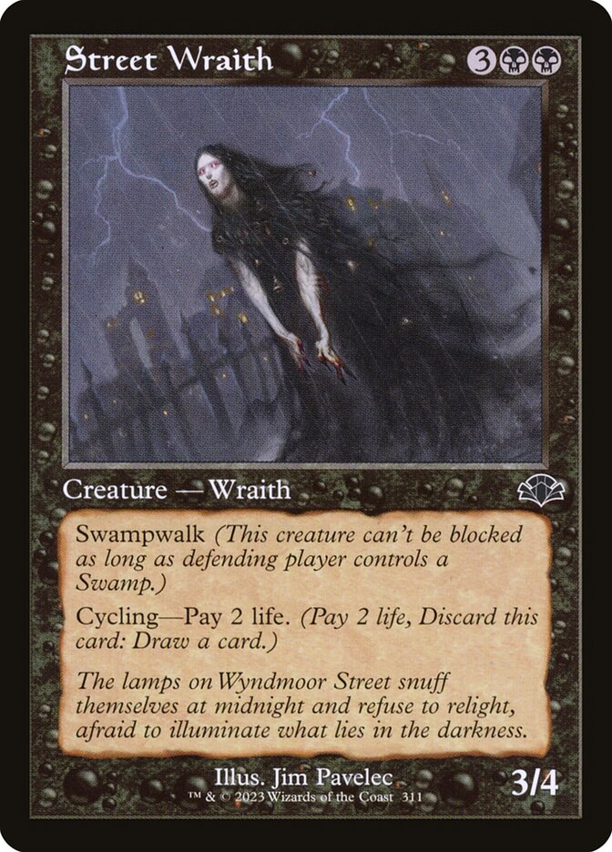 Street Wraith card front