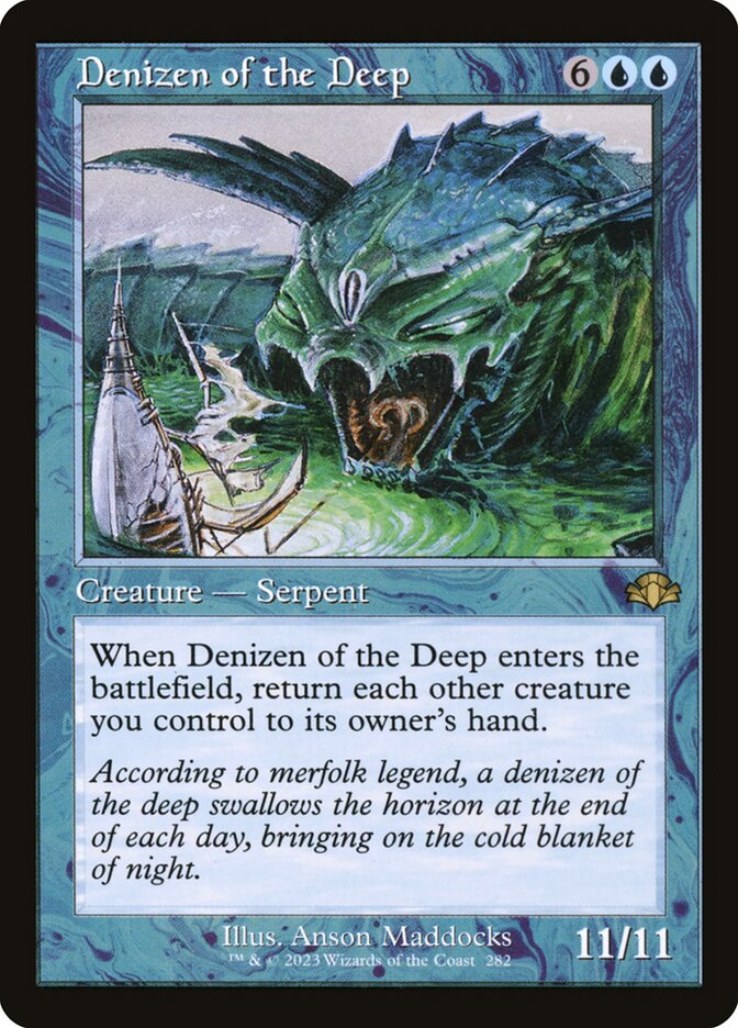 Denizen of the Deep card front