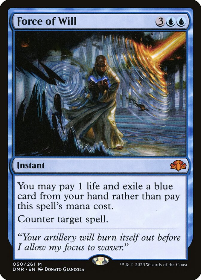 Force of Will card front
