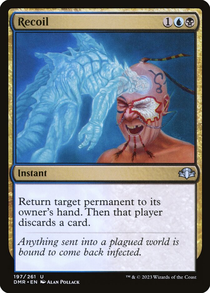 Recoil card front
