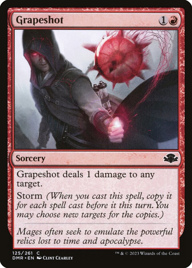 Grapeshot card front