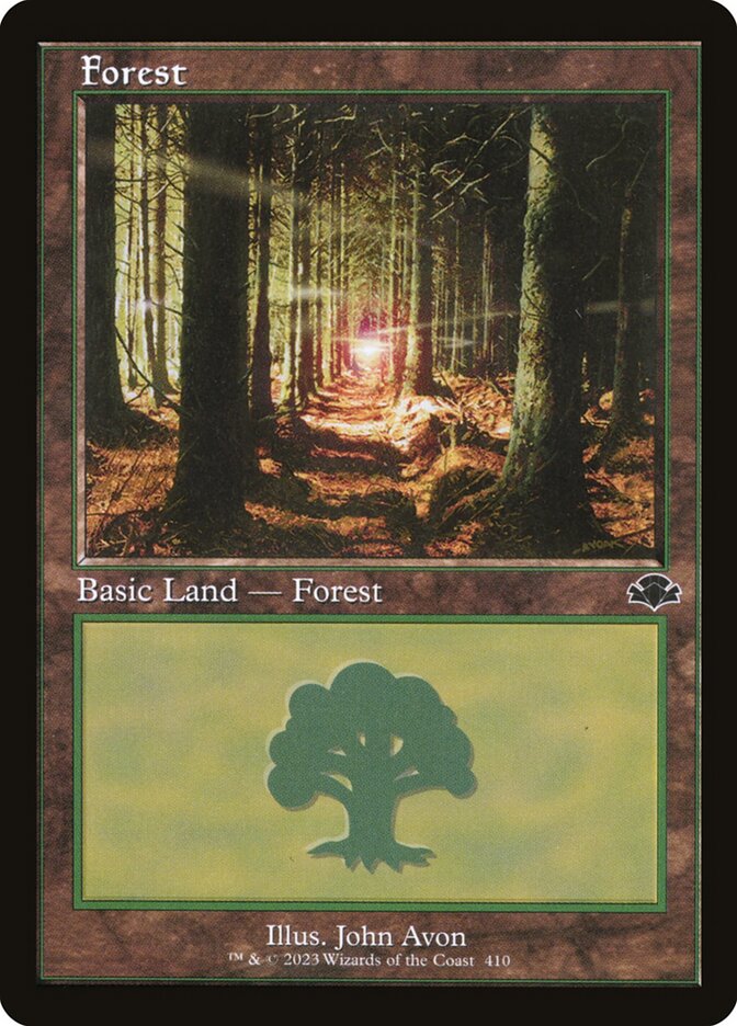 Forest card front