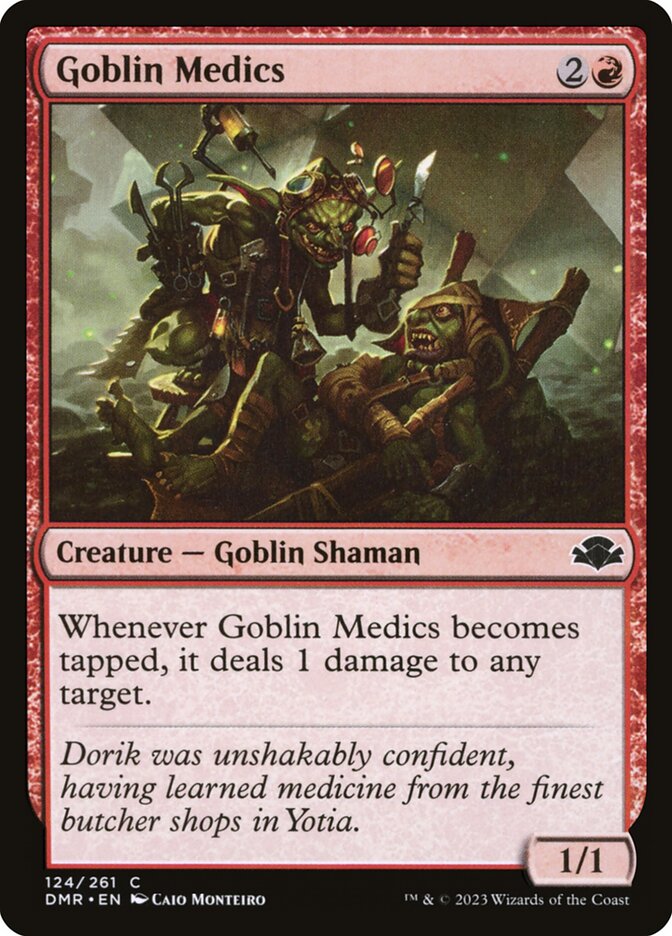 Goblin Medics card front