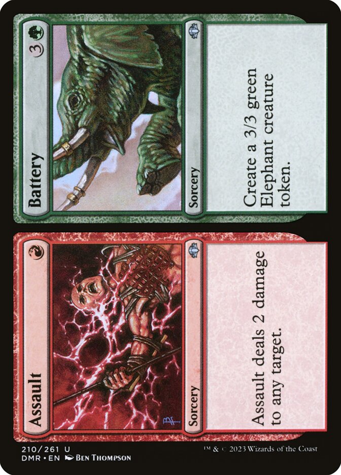 Assault card front