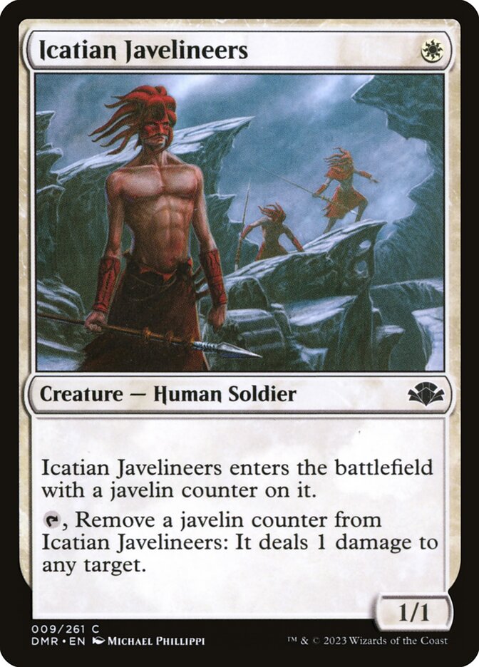 Icatian Javelineers card front