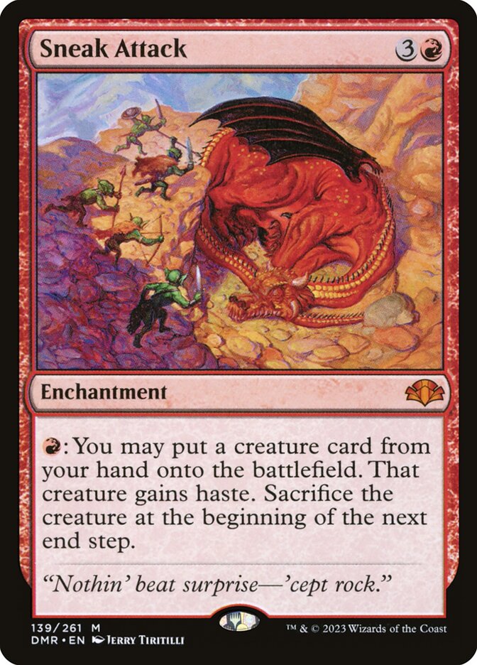 Sneak Attack card front