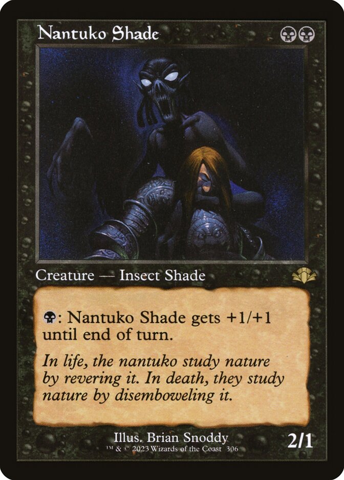 Nantuko Shade card front
