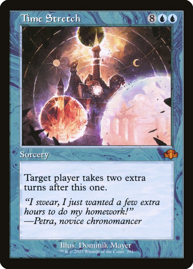 Time Stretch card front