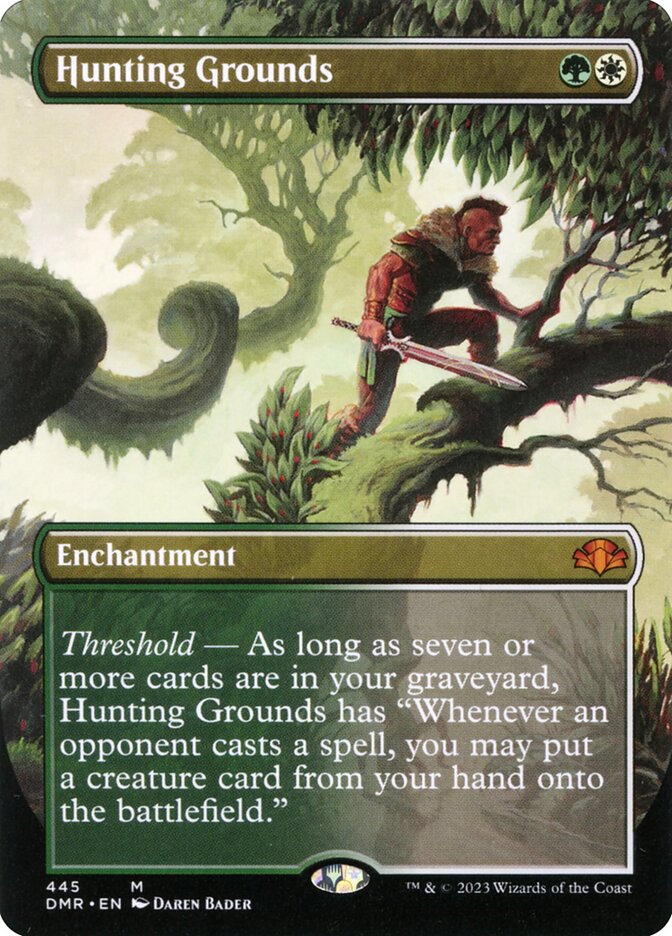 Hunting Grounds card front