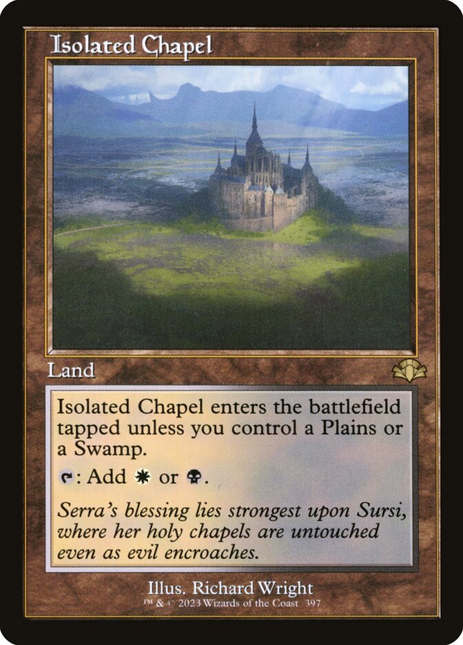Isolated Chapel card front
