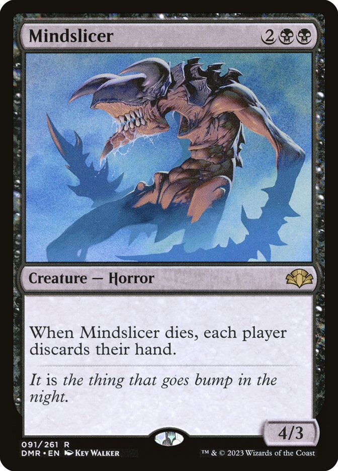 Mindslicer card front