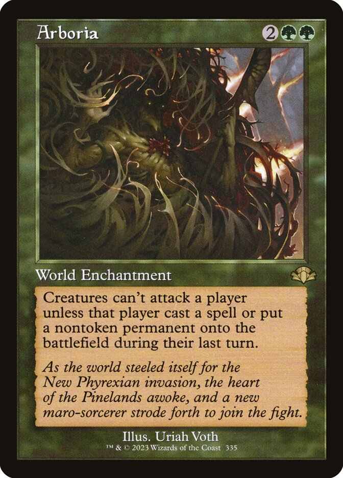 Arboria card front