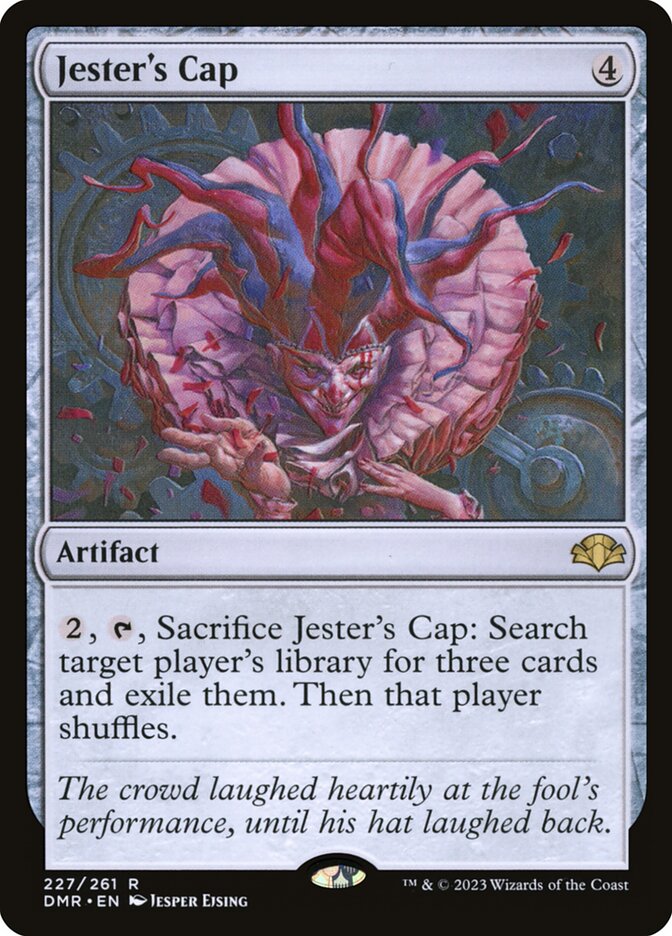 Jester's Cap card front