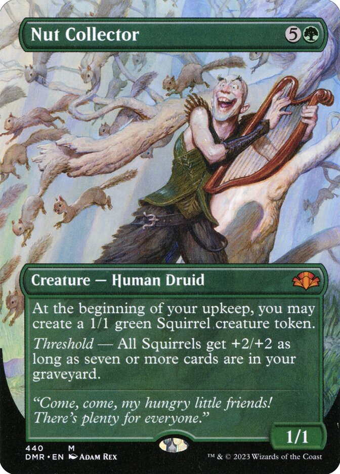 Nut Collector card front
