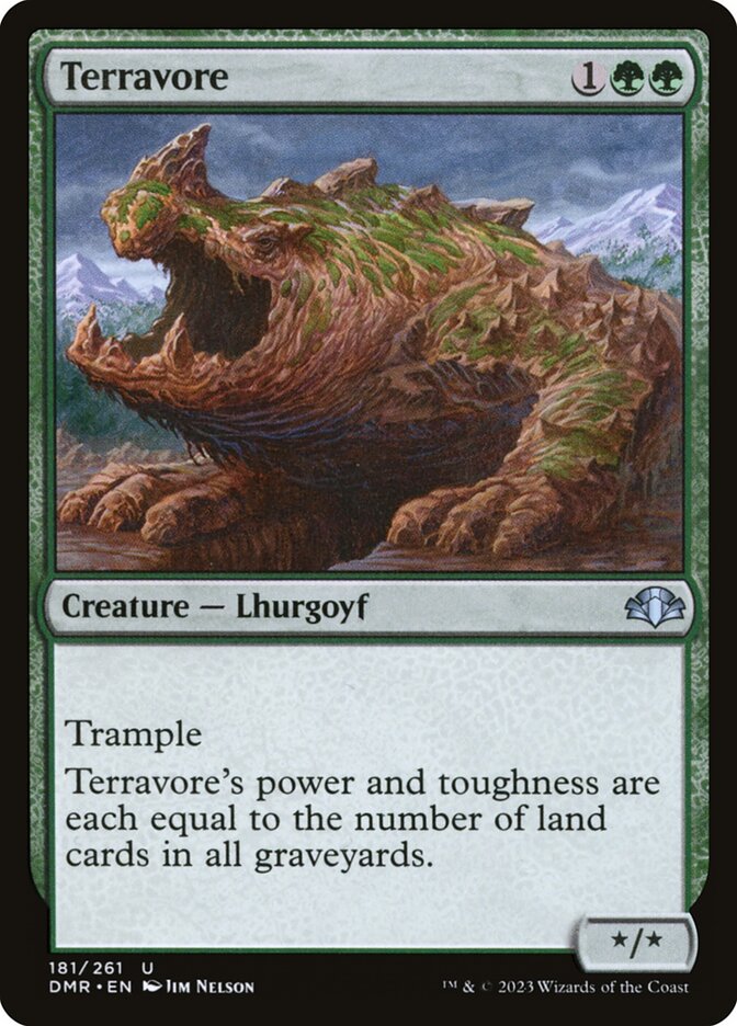 Terravore card front