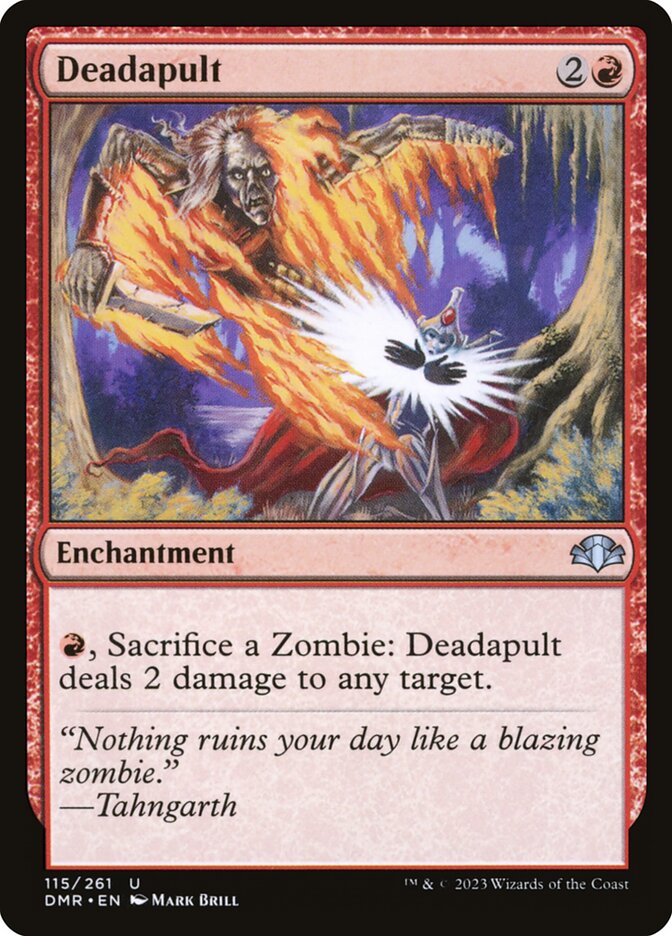 Deadapult card front