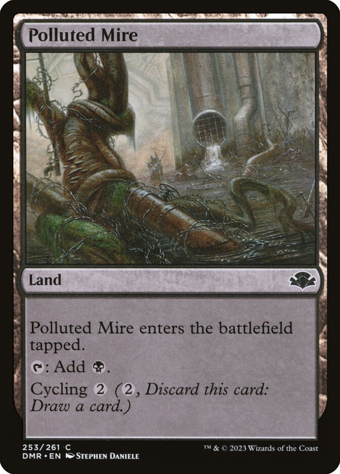 Polluted Mire card front