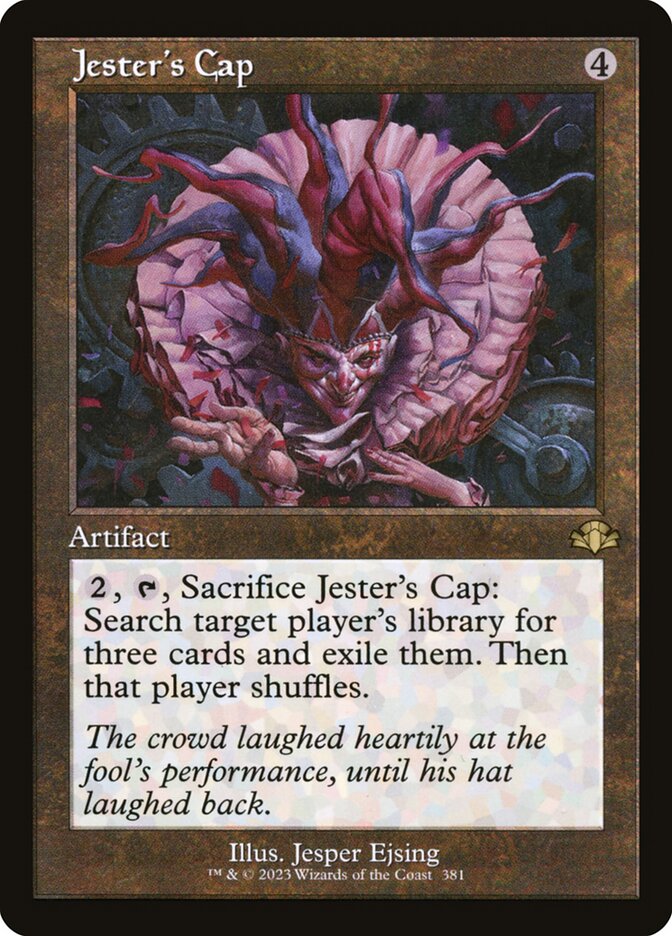 Jester's Cap card front
