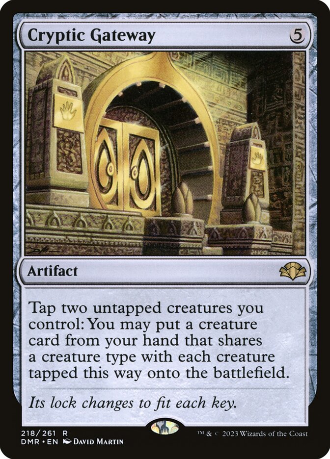 Cryptic Gateway card front