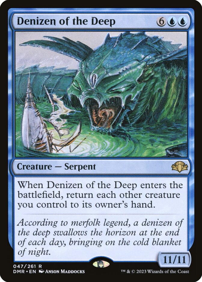 Denizen of the Deep card front