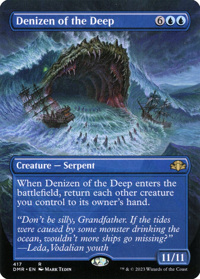Denizen of the Deep card front