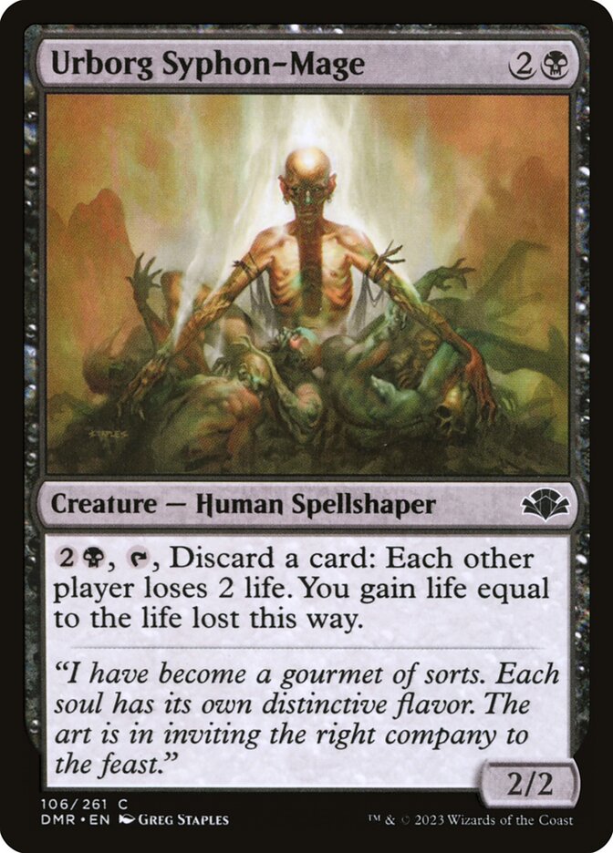 Urborg Syphon-Mage card front