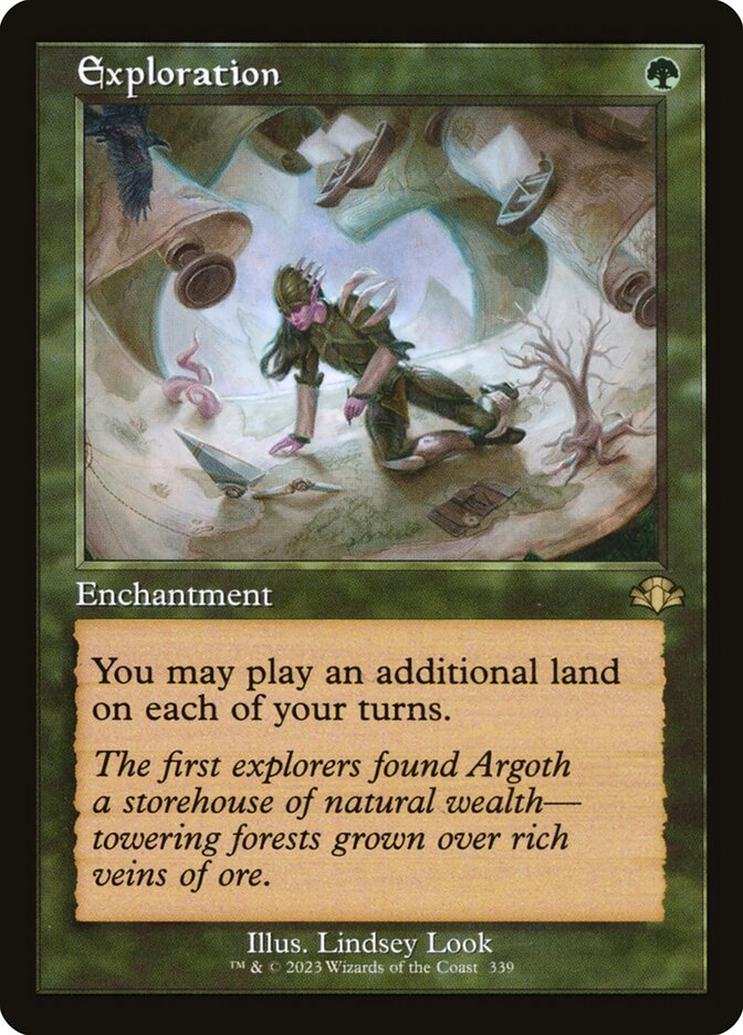 Exploration card front