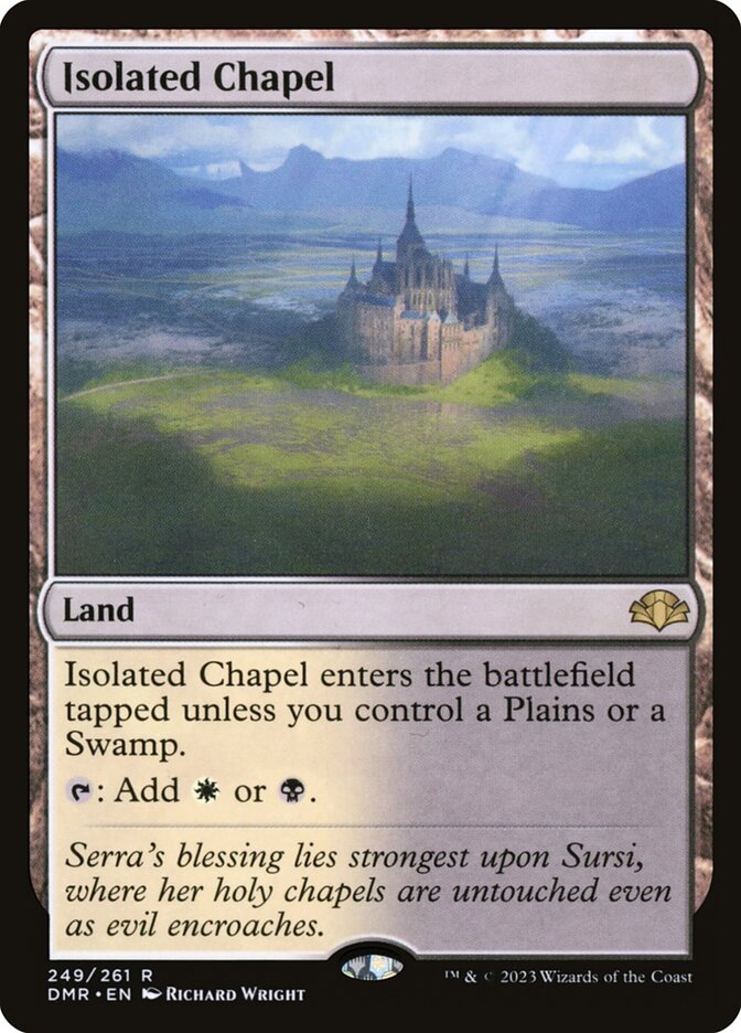 Isolated Chapel card front