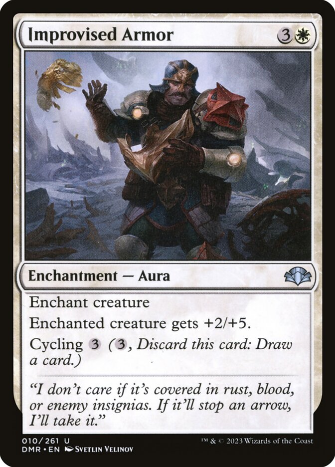 Improvised Armor card front