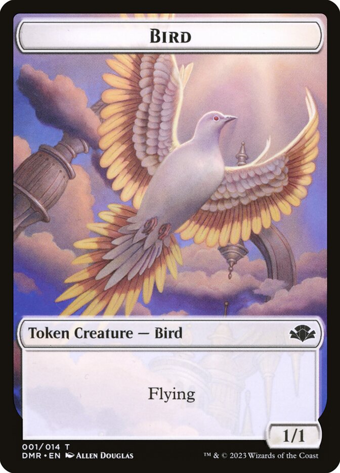 Bird card front