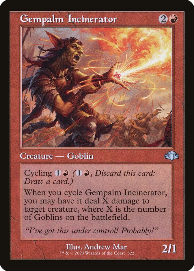 Gempalm Incinerator card front