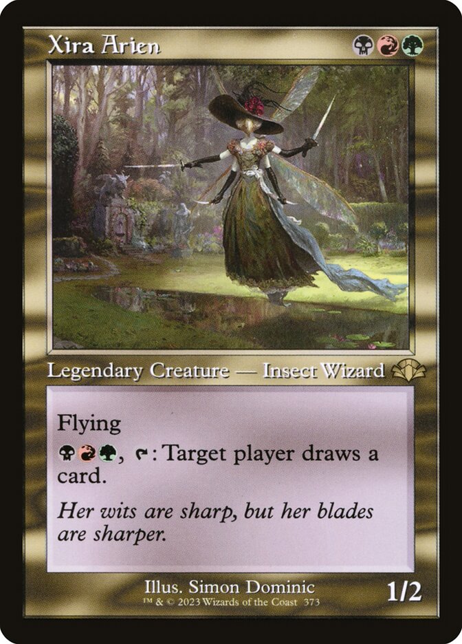 Xira Arien card front