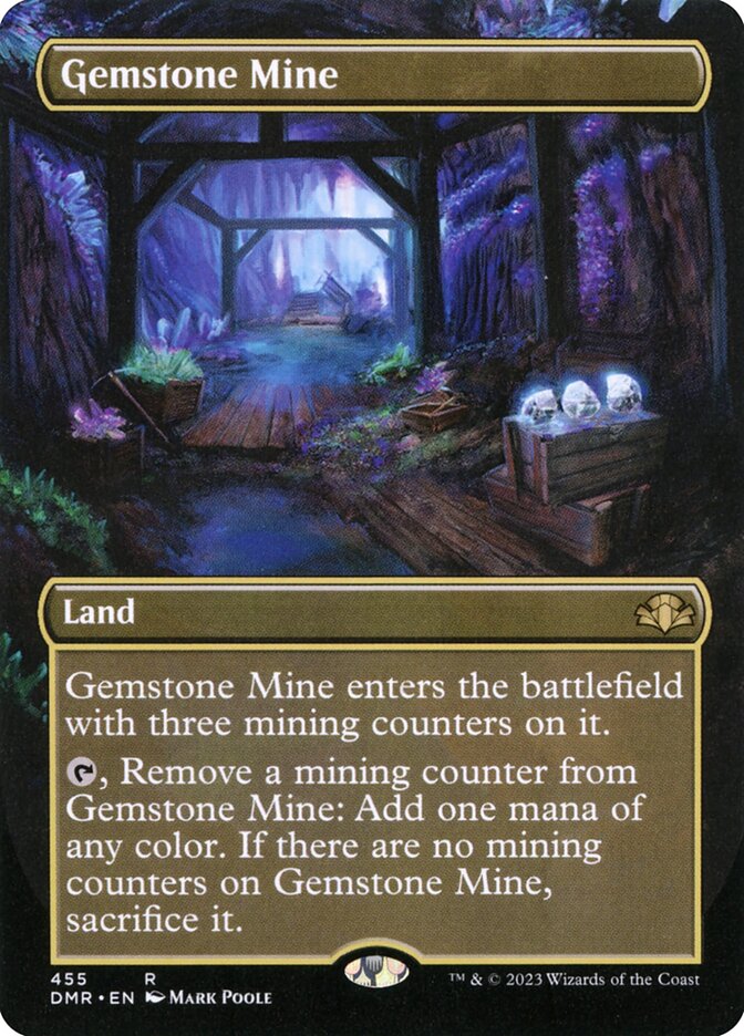 Gemstone Mine card front