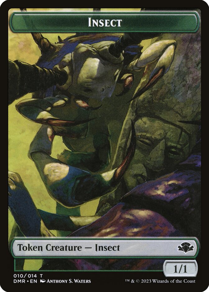Insect card front