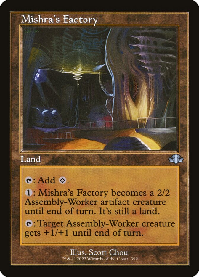 Mishra's Factory card front