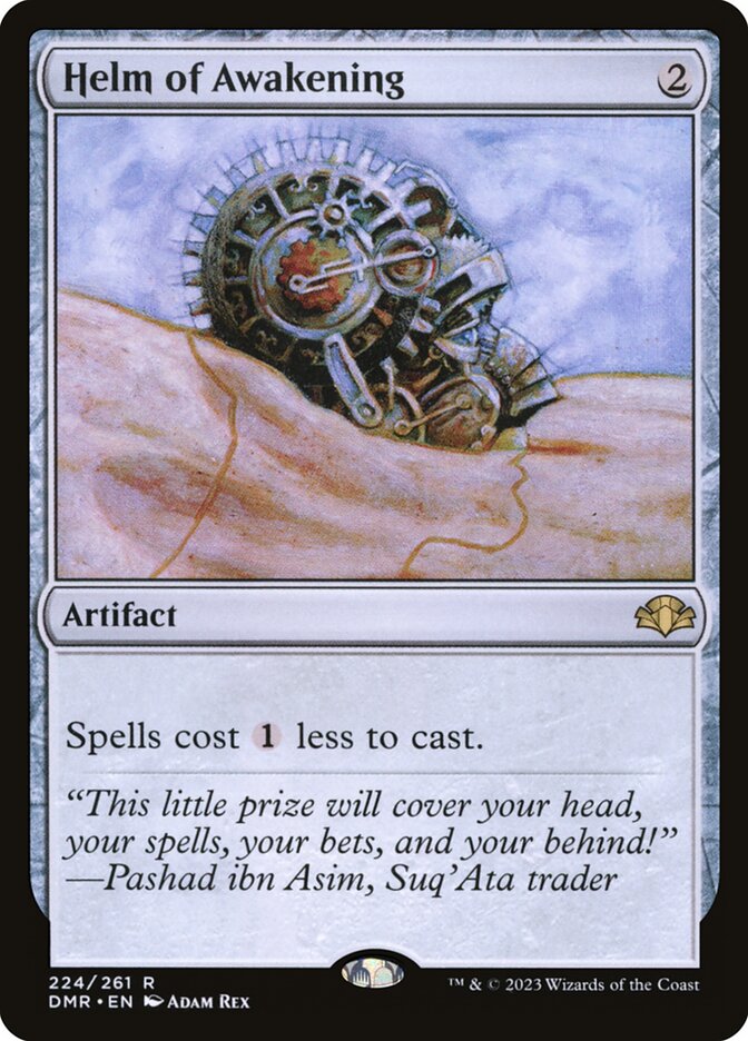 Helm of Awakening card front
