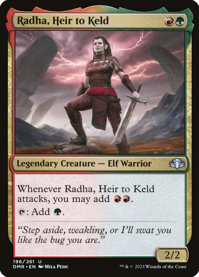 Radha, Heir to Keld card front
