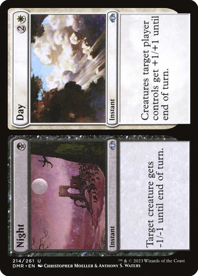 Night card front
