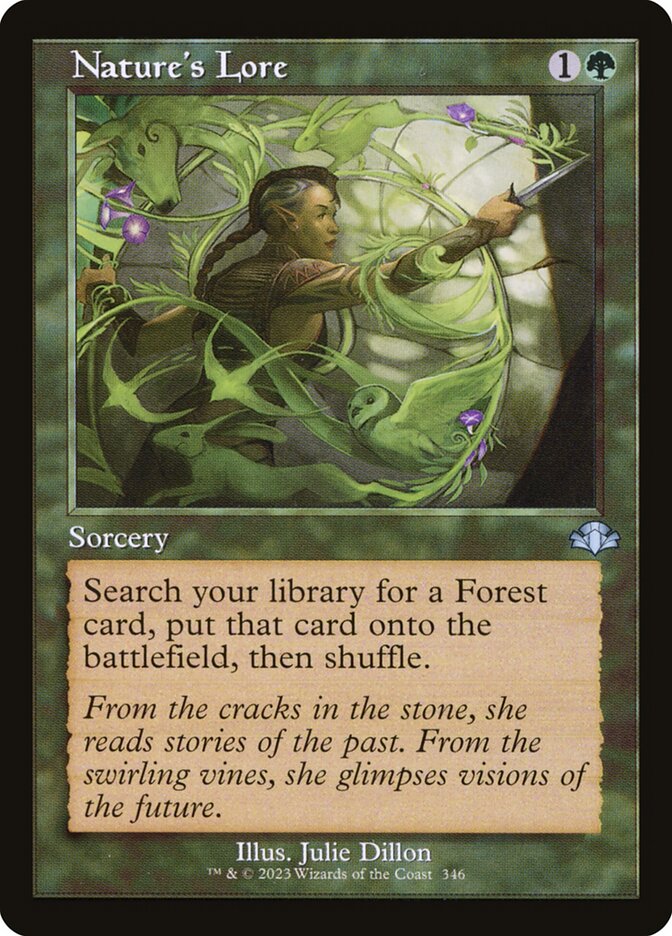 Nature's Lore card front