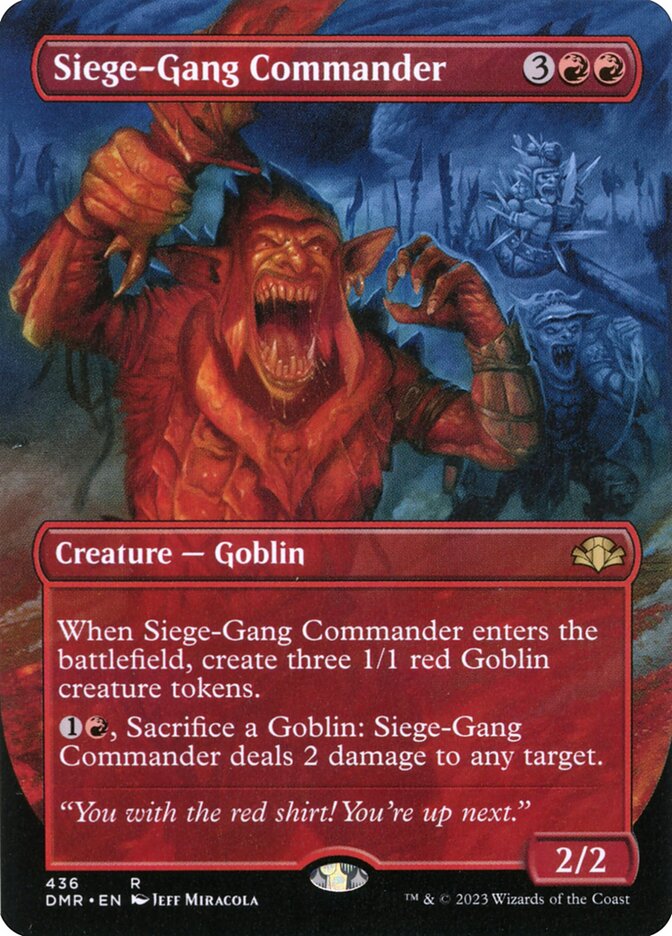 Siege-Gang Commander card front
