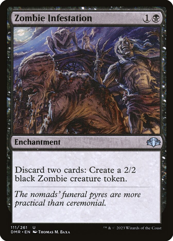 Zombie Infestation card front